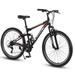 26 Mountain Bicycle for Adult Women s Camping Bicycle 21-Speed Mountain bike Black