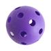Pontos Ball Toy Bright Colors Soft Hand-eye Coordination Multi-hole Colored Ball Kids Color Recognition Toy for Gift