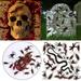 148 Pcs Realistic Halloween Scary Plastic Prank Cockroach Scorpions And Gecko For Halloween Decorations Party Favors (Plastic Halloween Animals For 148