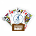 Winter Sport Ski Suit and Boots Pattern Poker Playing Card Funny Hand Game