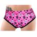 Womenâ€™s Cycling Underwear Comfy 4D Padded Printing Breathable Bicycling Underwears Pink S