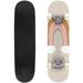 Skateboards for Beginners Scandinavian rainbow boho color for childrens room wall decor 31 x8 Maple Double Kick Concave Boards Complete Skateboards Outdoor for Adults Youths Kids Teens Gifts