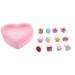 1 Set of Kids Rings Decorative Little Girls Jewelry Rings Girl Pretend Play Finger Rings Props