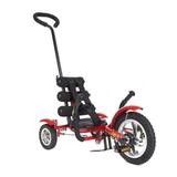 Asa Products The Roll-to-Ride Luxury Three Wheeled Cruiser- Red