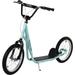 HTYSUPPLY Youth Scooter Kick Scooter for Kids 5+ with Adjustable Handlebar 16 Front and Rear Dual Brakes Inflatable Wheels