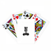 Lifting Equipment Fitness Hold Poker Playing Magic Card Fun Board Game