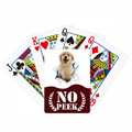 Animal Paper Breaks Shock Puppies Peek Poker Playing Card Private Game