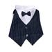 Pet Suit with Bowtie - Short Sleeve Design - Formal Cat Outfit - Dog Wedding Suit - Adds Elegance to Small Dogs - Perfect for Special Occasions