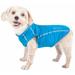 Pet Life Active Racerbark 4-Way Stretch Performance Dog Tank Top - Sky Blue Large