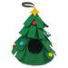 Felt pet nest hamster nest Hamster house Christmas tree guinea pig warm pad nest