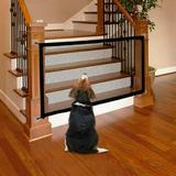 KYAIGUO Pet Gate Dog Gate Baby Gate Thick Fabric for Durability for the House Stairs Providing a Safe Enclosure for Pets to Play and Rest