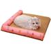 XL-Large Dog Bed for Large Medium Small Dogs Rectangle Washable Dog Bed Soft Calming Sleeping Puppy Bed Durable Pet Cuddler with Anti-Slip Bottom - M(19.7 x17.71 x1.1 )