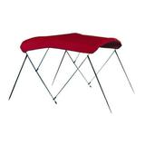 Carver SQ4893UB07 1 x 8 sq. ft. Pon-UPS-BT Sunbrella Bimini Top Kit Jockey Red