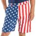 Men s American Flag Golf Shorts Patriotic Stars and Stripes 4th of July USA