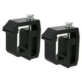 2 Pcs Truck Bed Cap Mount Clamps Camper Shell Clips Fit for Chevy Silverado 1500 2500HD 3500HD Black