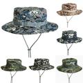 Cheers.US Wide Brim Military Camouflage Hat Summer Fishing Hunting Camping Hiking Cap Outdoor Sun Hat Boonie Hat