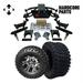Hardcore Parts 6â€� Heavy Duty Double A-Arm Suspension Lift Kit for Club Car PRECEDENT Golf Cart (2004+) with 10 Machined/Black Vampire Wheels and 22 x11 -10 DOT rated All-Terrain tires