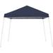 10 X 10 Foot Push Button Angled Leg Outdoor Canopy Tent Portable Shelter With Steel Frame Storage Bag Navy