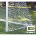 Gared Sports 4 x 9 ft. Touchline Soccer Net White - 3 mm
