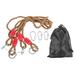 Swing hanging kit 1 Set Tree Swing Ropes Outdoor Hammock Swinging Chair Strap Hanging Kit