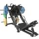 syedee Leg Press Machine Leg Press Hack Squat Combo with Linear Bearing 2000lb Weight Capacity Lower Body Built Weight Machine for Glute Ham and Thigh in Home Gym