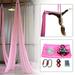 ZhdnBhnos 2.8Mx2.8M Aerial Yoga Set Nylon Swing Hammock 3 Yard Trapeze Antigravity Pilates Kit