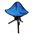 Dcenta Portable Folding Tripod Chair Camping Fishing Stool