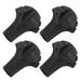 Trekking pole foot cover 4Pcs Shockproof Trekking Pole Foot Protective Covers Non-slip Trekking Pole Pads