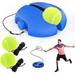 Tennis Trainer Rebound Ball with 3 String Balls Solo Tennis Training Equipment Portable Tennis Training Tool Tennis Rebounder Kit Suitable for Beginners Sport Exercise-Blue