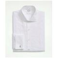 Brooks Brothers Men's Stretch Cotton Broadcloth English Collar, 10-Pleat Tuxedo Shirt | White | Size 15½ 32