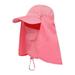Sun Cap Fishing Hat Quick Dry Baseball Cap with Face Neck Cover Flap