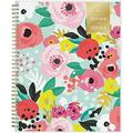 Day Designer for 2023-2024 Academic Year Weekly Monthly Planner 8.5 x 11 Frosted Cover Wirebound Garden Mint (137896-A24)