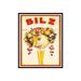 Poster Master Vintage Bilz Poster - Retro Bilz Tropical Fruit Soda Print - Food & Drink Art - Gift for Him Her Bartender - Fun Wall Decor for Kitchen Bar Restaurant - 16x20 UNFRAMED Wall Art