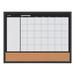 MasterVision 3-in-1 Calendar Planner Board with Black Frame 18 x 24 in.