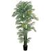 Nearly Natural Areca Silk Palm Tree 7 Feet - Green