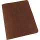 Refillable Leather Composition Notebook Notebook Cover - Composition Book Cover (Dark Brown)