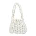 Chunky Yarn Women Handbags Durable Lightweight Casual Soft Thick Rope Woven Polyester Arm Knitting for Cushion Crocheting DIY Tote Making white