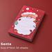 Baocc Post-it Notes 50 Pieces Funny Christmas Notepads Santa Notepads Christmas Sticky Notes Memo Pads For Christmas Holidays Decoration Present
