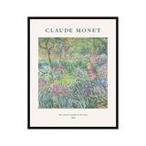 Poster Master Vintage Monet Poster - Watercolor Print - The Artist s Garden At Giverny Abstract Colorful Aesthetic - 16x20 UNFRAMED Wall Art - Gift for Artist Friend - Wall Decor for Home Dorm