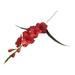 Artificial Gladiolus Flower Wedding Flower Table Centerpieces Vase Filler Decorative Realistic Artificial Flower for Party Anniversary Decor Red