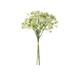 Artificial Bride Holding Flowers Babies Breath Flower Bunch Plastic Bouquets Arrangement for Wedding Decoration Green