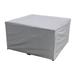 Patio Table Cover silvery 210D Oxford Deck Box Cover Outdoor Table Cover Furniture Cover Waterproof for Sofa Coffee Table and Chairs - 205*104*71cm