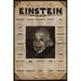 Posterazzi Albert Einstein - Wisdom Quote Poster Print - 24 x 36 in.