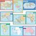 Teacher Created Resources Map Charts Set 9 Charts