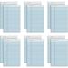 Prism Plus 100% Recycled Legal Pad 5 x 8 Inches Perforated Blue Narrow Rule 50 per Pad 12 Pads per Pack (63020)