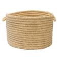 Softex Check - Pale Banana Check 18in.x12in. Utility Basket