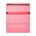 Nursing Clipboard Foldable 3 Layers Foldable Clipboard Edition Cheat Nurse Clipboard Folding Pocket Clipboard Pink
