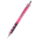 Rotring Pink Mechanical Tikky Pencil 0.5Mm With Metal Cap Nozzle & Clip And An Induilt Eraser For Writing & Drawing With 2B 12 Lead & Eraser -2025545