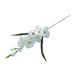 Artificial Gladiolus Flower Wedding Flower Table Centerpieces Vase Filler Decorative Realistic Artificial Flower for Party Anniversary Decor White