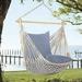 34797 Hanging Rope Hammock Chair Swing Seat